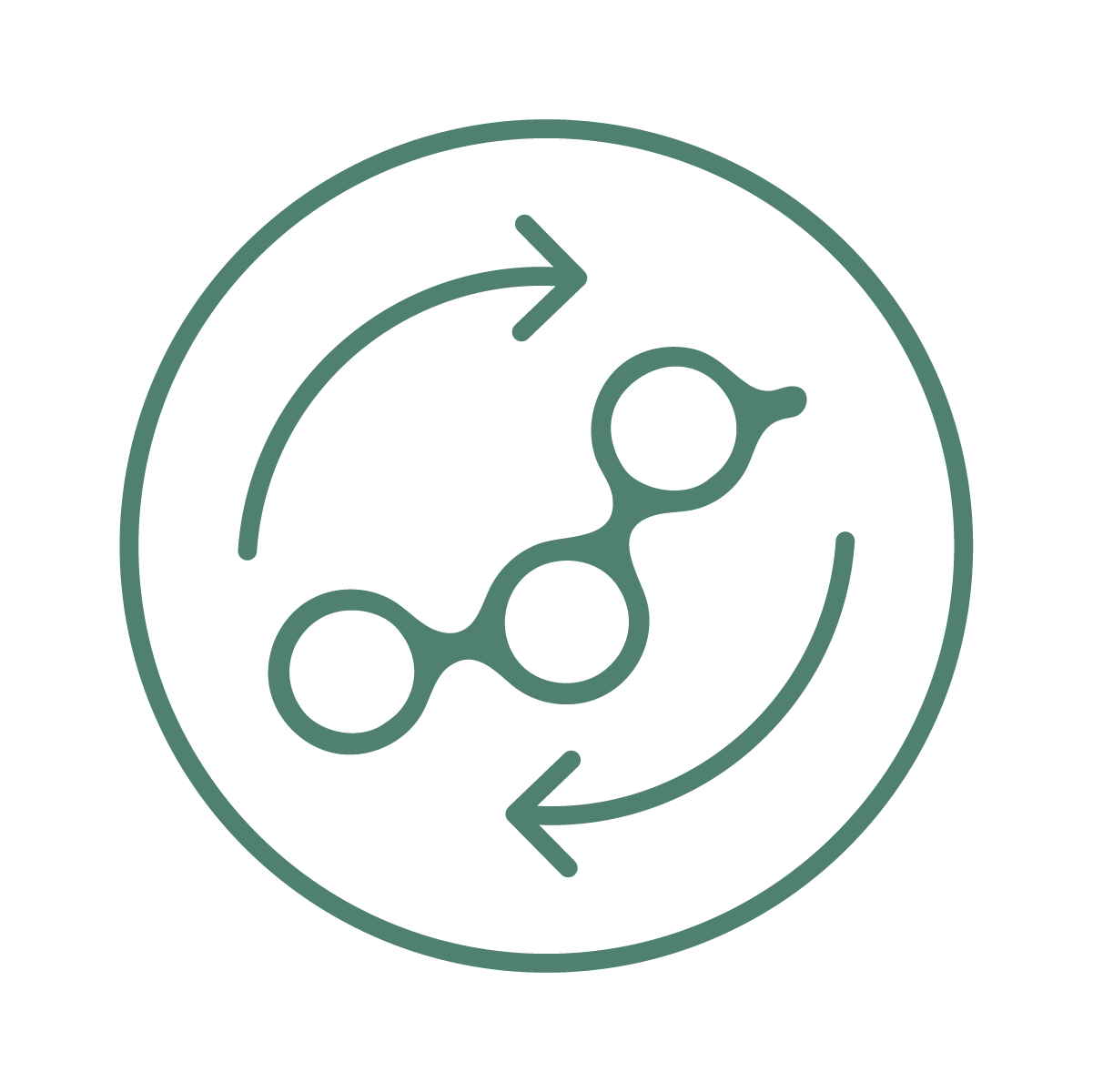 Symbole représentant la priorité du Comité consultatif autochtone relative aux compétences en matière de culture et de gestion du changement.