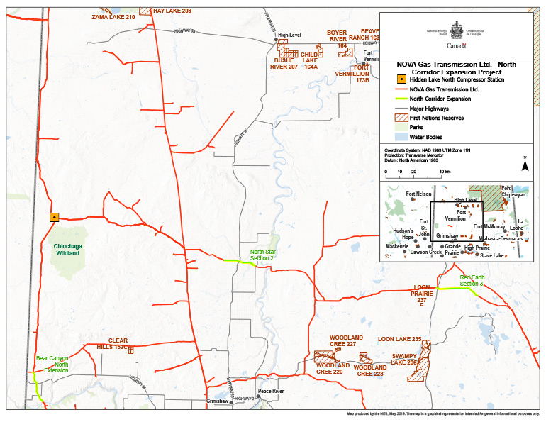 NOVA Gas Transmission Ltd. – North Corridor Expansion Project