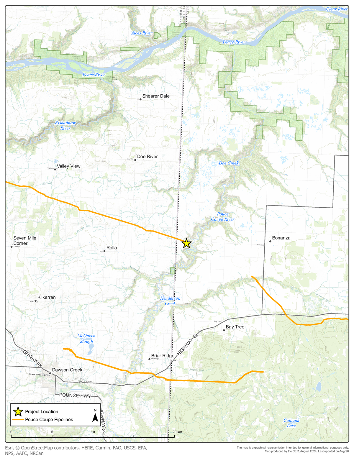 CER – NPS 10 Northern Pouce Coupé HDD Pipe Replacement Project