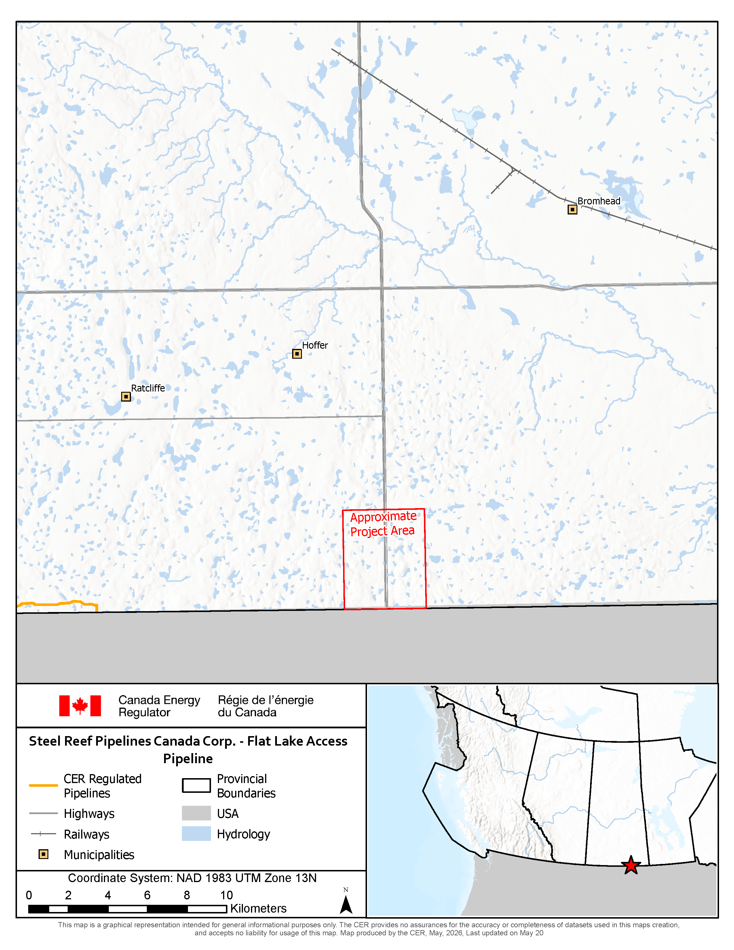 Steel Reef Pipelines Canada Corp. – Flat Lake Access Pipeline