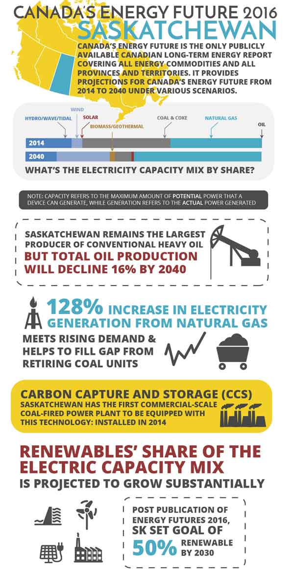 Infographic of key findings for Saskatchewan
