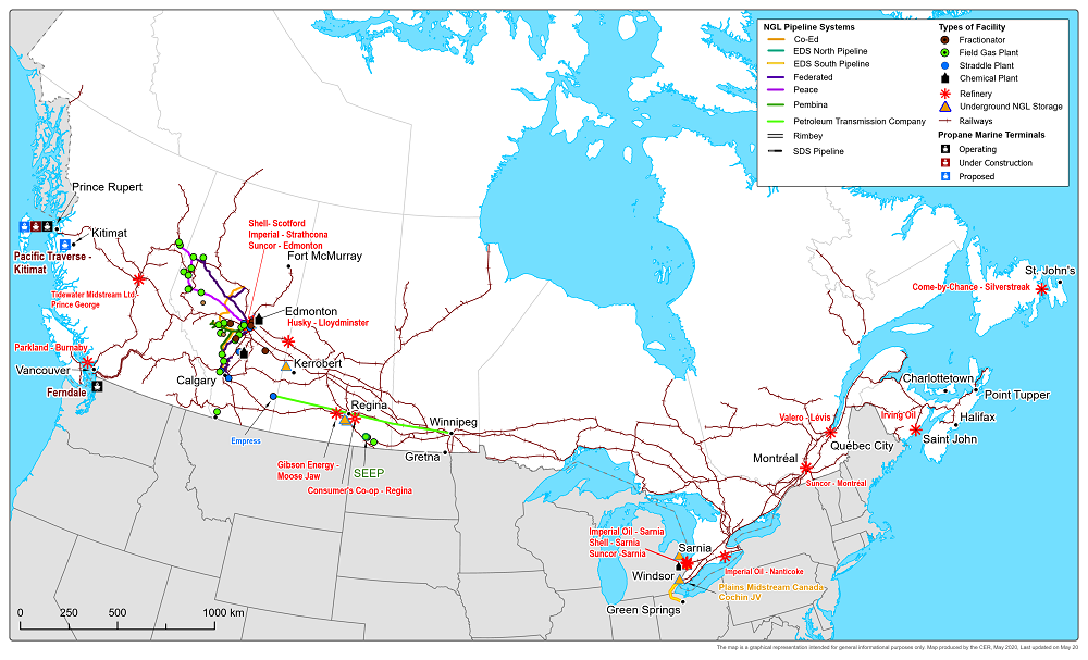 Canada’s Propane Infrastructure