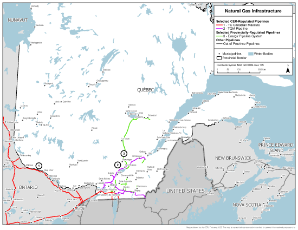 Figure 3: Natural Gas Infrastructure Map